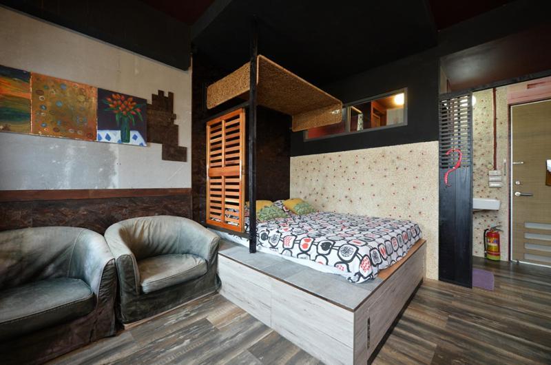 Sha Feng Lu Dian Bed and Breakfast Magong Buitenkant foto